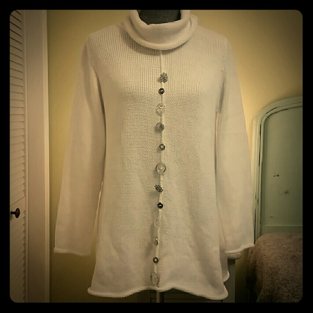 Pure Handknit Sparkle Sweater